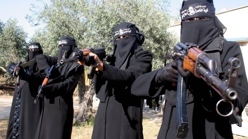 نساء داعش - ارشيفية