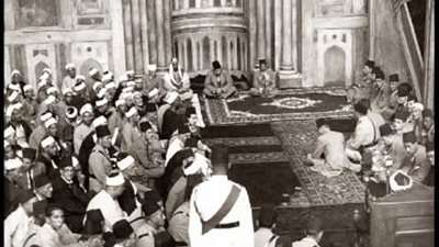 الملك فاروق يهنئ الشعب بقدوم رمضان