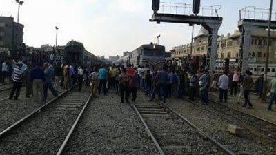 سقوط فتاة بمدرسة الصم والبكم من قطار 