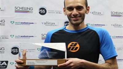 مروان الشوربجي: هدفي التربع على عرش الإسكواش في العالم