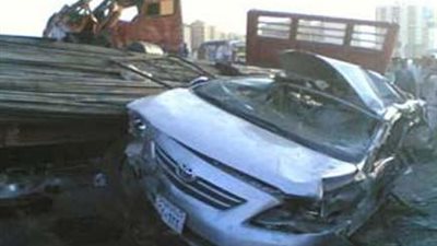 حادث على الدائرى يتسبب في تأخر وصول هيئة 