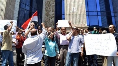وقفة احتجاجية للتضامن مع صحفيي الأهرام.. اليوم