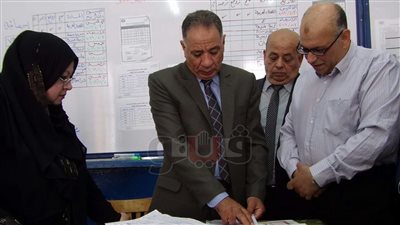 وكيل تعليم دمياط يتفقد سير الامتحانات