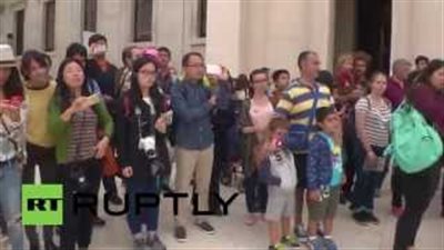 بالفيديو.. بريطانيون يرقصون بلندن من أجل القضية الفلسطينية