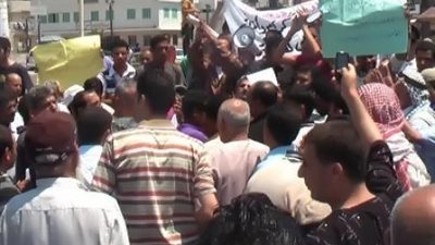 تجمهر أهالي الإسكندرية أمام مكتب وكيل وزارة التموين