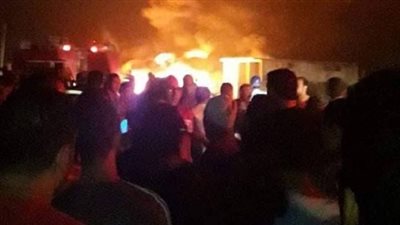 الصحة: وفاة 6 أشخاص وإصابة ١٥ آخرين في حريق خط بترول إيتاي البارود