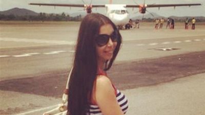 بالصور.. «كلوديا حنا» تعود للقاهرة بعد «إجازة أيسلندا»