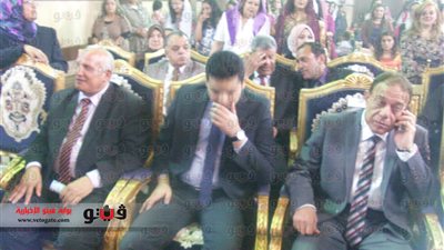 مدير أمن دمياط يزور كنيسة العذراء للتهنئة ببدء الصوم