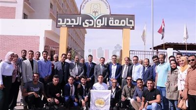 محمود على رئيسا لاتحاد طلاب جامعة الوادى الجديد