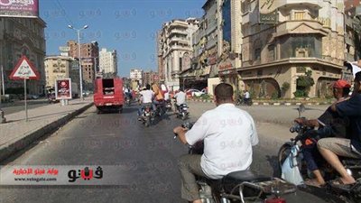 مسيرة بالدراجات النارية للإرهابية تجوب شوارع دمياط