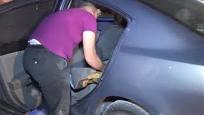 لحظة إحباط تهريب 55 كيلو هيروين داخل نفق أحمد حمدي (فيديو)