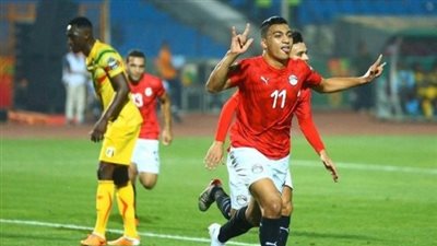 مصطفى محمد ينفرد بصدارة هدافي أمم أفريقيا تحت 23 عاما