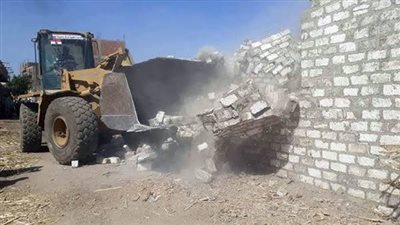 إزالة 116 حالة تعد على أراضي الدولة خلال 48 ساعة في قنا