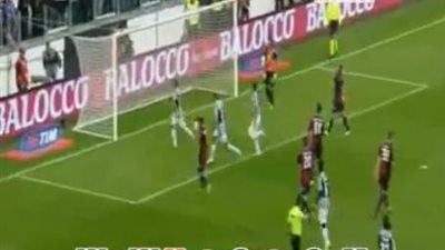 بالفيديو.. فيدال يتقدم بالهدف الأول لليوفنتوس في مرمى جنوي