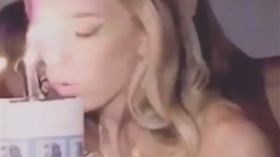 بالفيديو.. فتاة تحرق رموشها في حفل عيد ميلادها