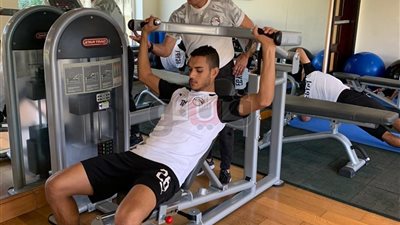 تدريبات استشفائية للاعبي المنتخب الأوليمبي (صور)