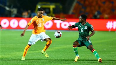 محمد شوقى يتابع لقاء كوت ديفوار وزامبيا بإستاد القاهرة (صور)