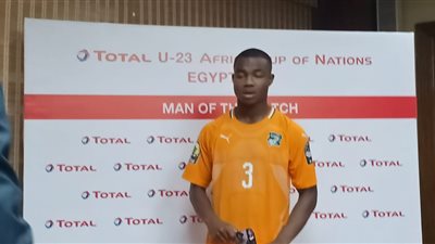 كواديو دابيلا رجل مباراة كوت ديفوار وزامبيا