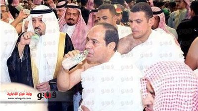 ننشر صورًا جديدة لـ«السيسي» داخل «الحرم المكي»