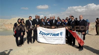 بالصور.. استعدادات مصر للطيران لحفل افتتاح قناة السويس الجديدة.. تخفيض 25% على تذاكر الرحلات الدولية و15% بالأسواق الحرة.. مراجعة جداول التشغيل لاستيعاب الوفود المشاركة.. ومضاعفة أعمال الصيانة