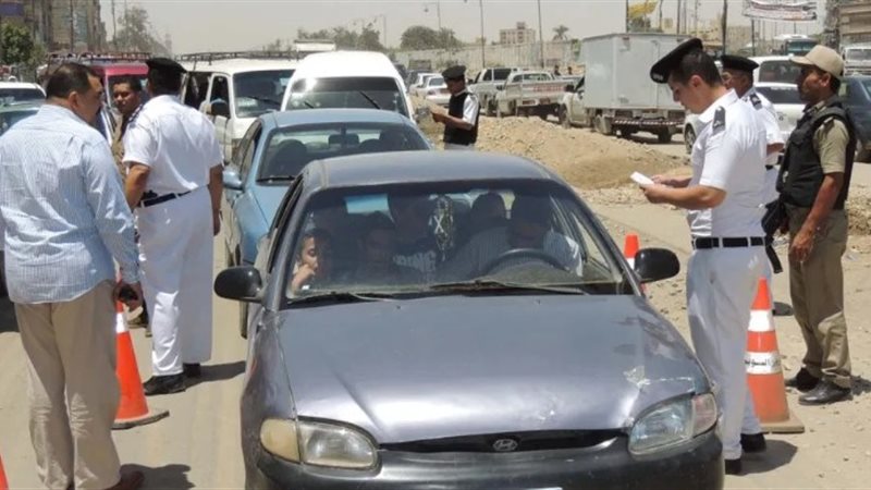 مخالفة مرورية_ ارشيفية