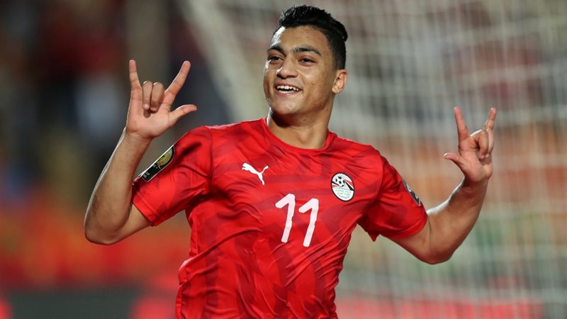 مصطفى محمد هداف المنتخب