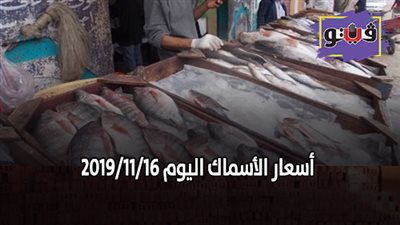 اسعار الأسماك اليوم 2019/11/16.. وكيلو البلطي بـ 28 جنيها