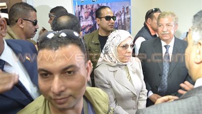 بالصور.. «ناهد عشري» تفتتح مكتب عمل جديدا بالإسماعيلية