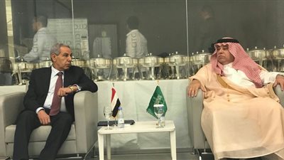 وزير الصناعة يبحث مع نظيره السعودي وضع خارطة طريق للعلاقات الاقتصادية