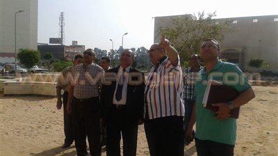 بالصور.. رئيس جامعة طنطا يتفقد مجمع الكليات بسبرباي