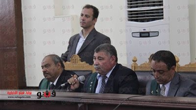 دفاع المتهم الأول لقاضى 