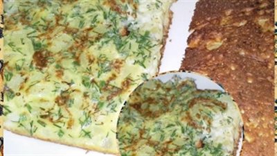 البيض بالشبت في الفرن أكلة مغذية على السحور (فيديو)