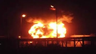 تفجير محولي كهرباء أمام وزارة القوي العاملة ويوسف عباس