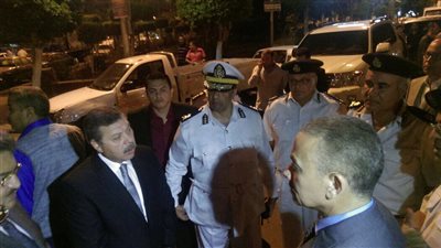 مدير أمن القاهرة يتفقد موقع انفجار محولي كهرباء في مدينة نصر