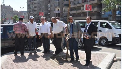 بالصور .. محافظة الجيزة: بدء المرحلة الثانية لتطوير شارع فيصل
