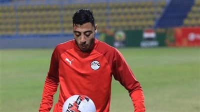 أكرم توفيق جاهز لقيادة وسط المنتخب الأوليمبي أمام جنوب أفريقيا