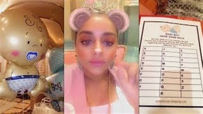 حفل بيبي شاور ابن بلقيس فتحي يتحول لمشاجرة مع أهل زوجها (فيديو)