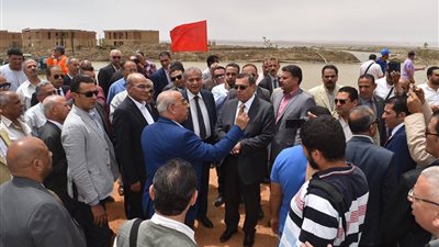 افتتاح المرحلة الأولى لتطوير بحيرة قارون (صور)