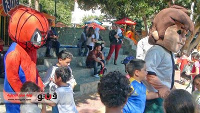 بالصور..حفل جماعي للأطفال في نادي هليوبوليس