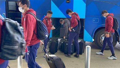 بعثة فريق بيراميدز تصل مطار القاهرة عقب الفوز على بطل كوت ديفوار