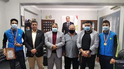 تكريم أبطال الملاكمة بالدقهلية لفوزهم ببطولة الجمهورية