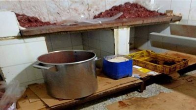 التحفظ على 1800 كيلو لحوم مجهولة المصدر بالقليوبية
