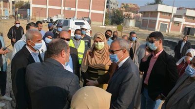 محافظ القليوبية يتفقد مشروعات المنطقة الاستثمارية