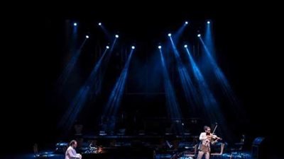 فؤاد ومنيب فى حفل فنى بأوبرا الإسكندرية