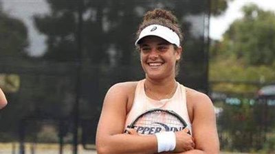 تعرف على النادي الذي تشجعه ميار شريف وآخر نتائجها فى التنس