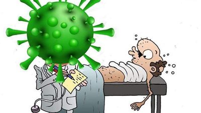 كورونا وتأثيراته على المواطنين في كاريكاتير فيتو