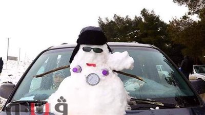 نوة أليكسا 2.. ثلوج وطقس تحت الصفر يضرب الجبل الأخير بليبيا