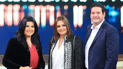 بشرى وزوجها ضيفا 