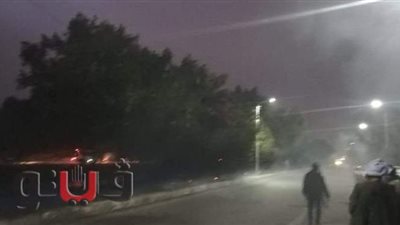 الحماية المدنية بقنا تخمد نيران أشجار ناحية كمين البياضية | صور