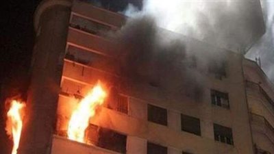 إخماد حريق نشب داخل شقة سكنية فى إمبابة